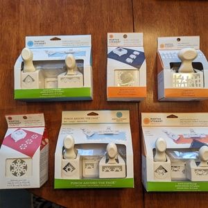 Lot of NIP Martha Stewart Crafts Paper Punches